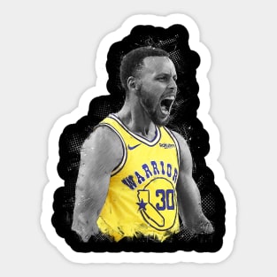 Abstract art of curry Sticker